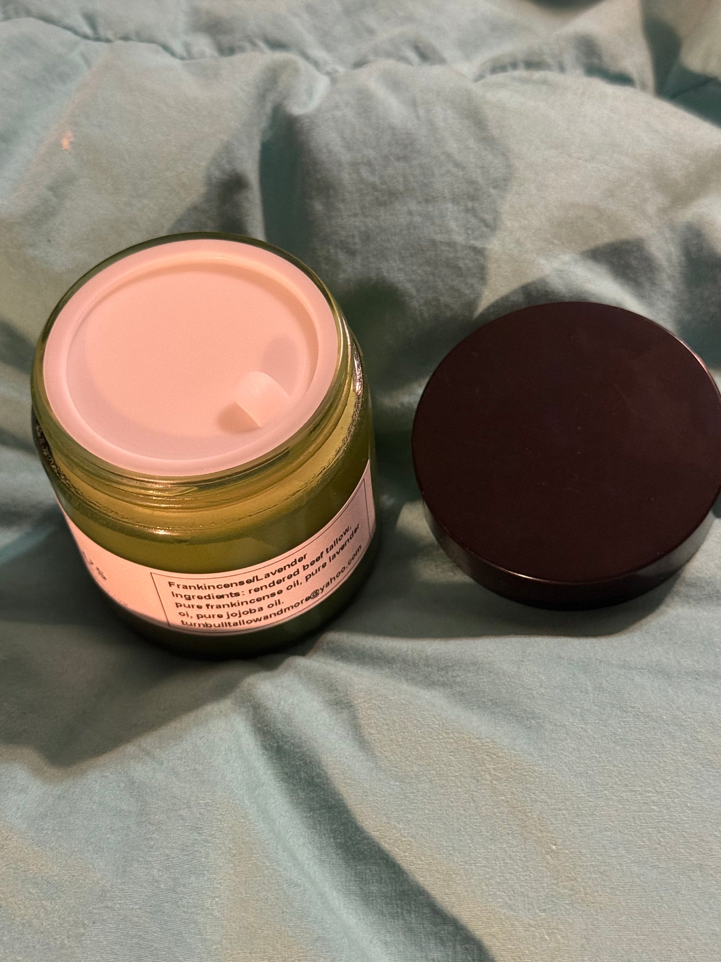 Tallow Balm - Frankincense and Lavender - 4 oz Jar