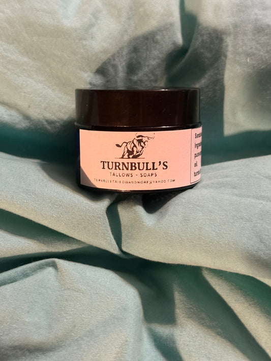 Tallow Balm - frankincense/sandalwood/eucalyptus - 2 oz Jar